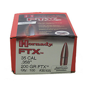 SH56802 Hornady FTX .35 Cal 200 gr Bullets-100cnt Nexgen Outfitters SH56802 Hornady FTX .35 Cal 200 gr Bullets-100cnt Nexgen Outfitters