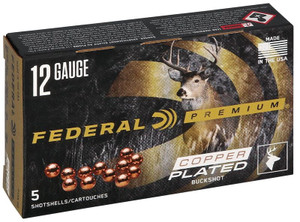 Federal Vital-Shok 12 Gauge 2.75" Buckshot 12 Pellets 00 Buck 5 Box Nexgen Outfitters Federal Vital-Shok 12 Gauge 2.75" Buckshot 12 Pellets 00 Buck 5 Box Nexgen Outfitters