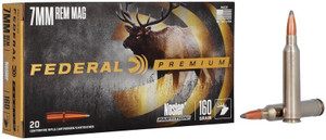 Federal Premium 7mm Remington Magnum 160gr Nosler Partition 20Rnd Rifle Ammunition Nexgen Outfitters Federal Premium 7mm Remington Magnum 160gr Nosler Partition 20Rnd Rifle Ammunition Nexgen Outfitters