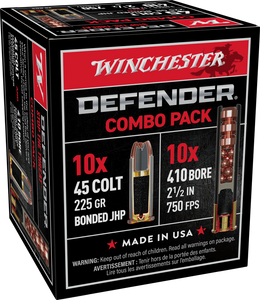 Winchester Elite 410/45 Colt (LC) 2.5" 1/2 oz 3 Defense Discs/12 BBs Shot Per 20 Nexgen Outfitters Winchester Elite 410/45 Colt (LC) 2.5" 1/2 oz 3 Defense Discs/12 BBs Shot Per 20 Nexgen Outfitters