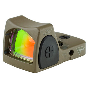 BHTRI RM09C700745 Trijicon RMR Type 2 Adjustable LED 1 MOA Dot Reflex Red Dot Sight - Cerakote Flat Dark Earth Nexgen Outfitters BHTRI RM09C700745 Trijicon RMR Type 2 Adjustable LED 1 MOA Dot Reflex Red Dot Sight - Cerakote Flat Dark Earth Nexgen Outfitters