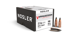 Nosler Varmageddon 17240 .22 Cal 55 gr Tipped Bullets-100cnt Nexgen Outfitters Nosler Varmageddon 17240 .22 Cal 55 gr Tipped Bullets-100cnt Nexgen Outfitters