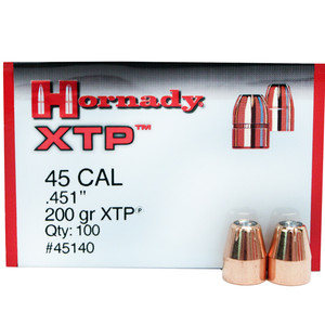 .45 Caliber (0.451" Diameter) Bullets - XTP .45 Caliber (0.451" Diameter) Bullets - XTP