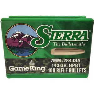 Sierra GameKing 1912 7mm 140 gr HPBT Bullets-100cnt Nexgen Outfitters Sierra GameKing 1912 7mm 140 gr HPBT Bullets-100cnt Nexgen Outfitters