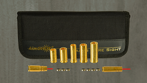 Aimshot Universal Pistol Laser Bore Sight Kit BS9/30 (AR 38/40/44 Rem/45 ACP/45) Nexgen Outfitters