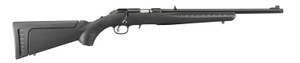 Ruger American Rimfire Standard 22 LR 18" Threaded Blued Barrel Synthetic Black Stock Nexgen Outfitters