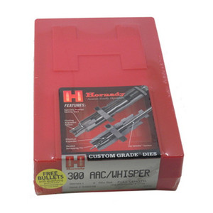 SH96891 Hornady Custom Grade 546349 2pc Die Set-.300 Blackout Nexgen Outfitters SH96891 Hornady Custom Grade 546349 2pc Die Set-.300 Blackout Nexgen Outfitters
