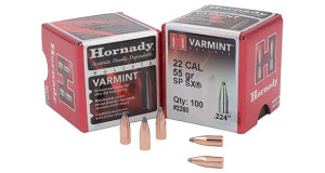 Hornady Varmint .22 Cal 55 gr SP SX Bullets-100cnt Nexgen Outfitters Hornady Varmint .22 Cal 55 gr SP SX Bullets-100cnt Nexgen Outfitters
