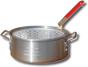 DSKK2 King Kooker 10 Quart Aluminum Fry Pan and Basket Nexgen Outfitters DSKK2 King Kooker 10 Quart Aluminum Fry Pan and Basket Nexgen Outfitters