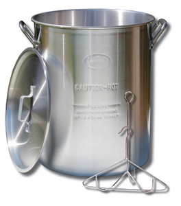 DS30PK King Kooker 30 Qt. Aluminum Turkey Pot, Lid, Lifting Rack and Lifting Hook Nexgen Outfitters DS30PK King Kooker 30 Qt. Aluminum Turkey Pot, Lid, Lifting Rack and Lifting Hook Nexgen Outfitters
