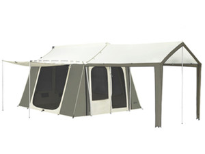Kodiak Canvas 12x9 ft. Cabin w/ Awning Kodiak Canvas 12x9 ft. Cabin w/ Awning