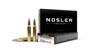 Nosler Match Grade .223 Remington 77gr Custom Competition 20Rnd Rifle Ammunition Nexgen Outfitters Nosler Match Grade .223 Remington 77gr Custom Competition 20Rnd Rifle Ammunition Nexgen Outfitters