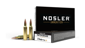 Nosler Match Grade RDF .22 Nosler 70gr Hollow Point Boat Tail 20Rnd Rifle Ammunition Nexgen Outfitters Nosler Match Grade RDF .22 Nosler 70gr Hollow Point Boat Tail 20Rnd Rifle Ammunition Nexgen Outfitters