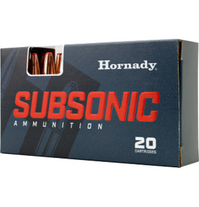 Hornady SubSonic .450 Bushmaster 395gr Sub-X 20Rnd Rifle Ammunition Nexgen Outfitters Hornady SubSonic .450 Bushmaster 395gr Sub-X 20Rnd Rifle Ammunition Nexgen Outfitters