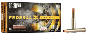 Federal Premium Barnes TSX .30-30 Winchester 150gr Triple-Shock X 20Rnd Rifle Ammunition Nexgen Outfitters Federal Premium Barnes TSX .30-30 Winchester 150gr Triple-Shock X 20Rnd Rifle Ammunition Nexgen Outfitters