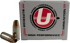 ZAA134 Underwood Ammo eXtreme Terminal 9mm Luger +P 124gr Hornady XTP Jacketed Hollow Point Bullet 20Rnd Handgun Ammunition Nexgen Outfitters ZAA134 Underwood Ammo eXtreme Terminal 9mm Luger +P 124gr Hornady XTP Jacketed Hollow Point Bullet 20Rnd Handgun Ammunition Nexgen Outfitters