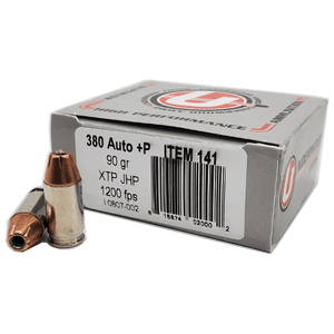 Underwood Ammo eXtreme Terminal .380 Auto +P 90gr Hornady XTP Jacketed Hollow Point Bullet 20Rnd Handgun Ammunition Nexgen Outfitters Underwood Ammo eXtreme Terminal .380 Auto +P 90gr Hornady XTP Jacketed Hollow Point Bullet 20Rnd Handgun Ammunition Nexgen Outfitters