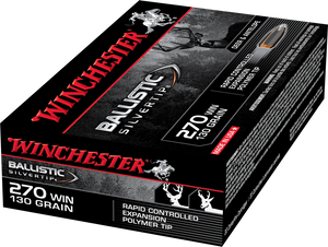 Winchester Ballistic Silvertip 270 Win 130 gr Polymer Tip Rifle Ammunition 20 rds Nexgen Outfitters Winchester Ballistic Silvertip 270 Win 130 gr Polymer Tip Rifle Ammunition 20 rds Nexgen Outfitters