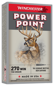Winchester Super-X 270 WSM 150 gr Power-Point Rifle Ammunition 20 rds Nexgen Outfitters Winchester Super-X 270 WSM 150 gr Power-Point Rifle Ammunition 20 rds Nexgen Outfitters