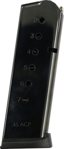 SH35340 Armscor 9S293B Rock Island 1911 Compact 9mm Luger 8Rnd Blued Steel Magazine Nexgen Outfitters SH35340 Armscor 9S293B Rock Island 1911 Compact 9mm Luger 8Rnd Blued Steel Magazine Nexgen Outfitters
