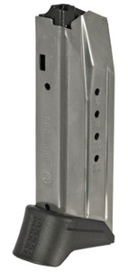 SH22504 Ruger Part# 90618 American Compact Pistol 9mm Luger 12Rnd Nickel Steel Magazine Nexgen Outfitters SH22504 Ruger Part# 90618 American Compact Pistol 9mm Luger 12Rnd Nickel Steel Magazine Nexgen Outfitters