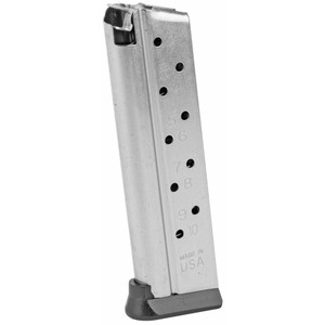 SH123862 Ruger Part# 90666 SR1911 Competition 9mm Luger 10Rnd Stainless Steel Magazine Nexgen Outfitters SH123862 Ruger Part# 90666 SR1911 Competition 9mm Luger 10Rnd Stainless Steel Magazine Nexgen Outfitters