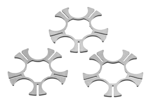 SH53254 Ruger SP101 9mm Luger 5Rnd Stainless Steel Revolver Moon Clip-3 Pack Nexgen Outfitters SH53254 Ruger SP101 9mm Luger 5Rnd Stainless Steel Revolver Moon Clip-3 Pack Nexgen Outfitters