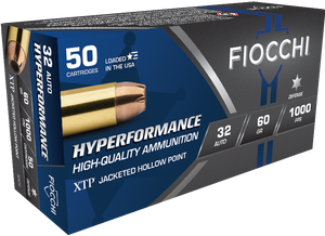 Fiocchi Hyperformance Defense 7.65mm Browning (32 Auto) 60gr Extreme Terminal Performance Hollow 50Rnd Handgun Ammunition Nexgen Outfitters Fiocchi Hyperformance Defense 7.65mm Browning (32 Auto) 60gr Extreme Terminal Performance Hollow 50Rnd Handgun Ammunition Nexgen Outfitters