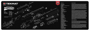 SH124485 TekMat Mossberg Shotgun Parts Diagram 12"x36" Original Cleaning Mat Nexgen Outfitters SH124485 TekMat Mossberg Shotgun Parts Diagram 12"x36" Original Cleaning Mat Nexgen Outfitters