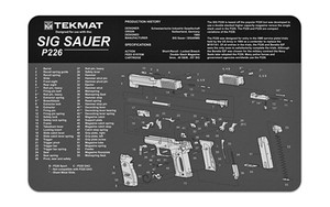 RPVTEKR17-SIGP226 TekMat Sig P226 11"x17" Armorers Bench Mat Nexgen Outfitters RPVTEKR17-SIGP226 TekMat Sig P226 11"x17" Armorers Bench Mat Nexgen Outfitters