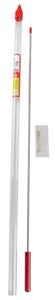 SH109345 Pro-Shot Premium Stainless Micro-polished 1-Piece Rifle Cleaning Rod 26in .22-.26 Caliber Nexgen Outfitters SH109345 Pro-Shot Premium Stainless Micro-polished 1-Piece Rifle Cleaning Rod 26in .22-.26 Caliber Nexgen Outfitters