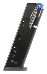 SH119281 CZ-USA 11160 CZ 75 SP-01/Shadow 2 9mm Luger 17Rnd Steel Magazine Nexgen Outfitters SH119281 CZ-USA 11160 CZ 75 SP-01/Shadow 2 9mm Luger 17Rnd Steel Magazine Nexgen Outfitters