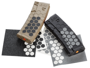 SH22833 Hexmag HXGTGRY Gray Tactical Mag Grip Tape Nexgen Outfitters SH22833 Hexmag HXGTGRY Gray Tactical Mag Grip Tape Nexgen Outfitters