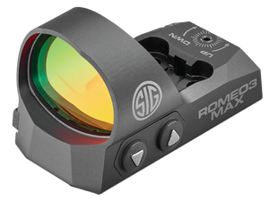 SSO113457 Sig Sauer Romeo3Max with Picatinny Rail 1x30mm 3 MOA Red Dot Sight Nexgen Outfitters SSO113457 Sig Sauer Romeo3Max with Picatinny Rail 1x30mm 3 MOA Red Dot Sight Nexgen Outfitters