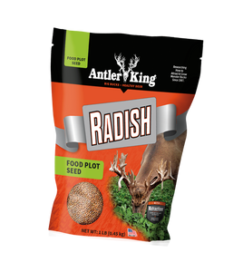 Antler King Radish Food Plot Seed - 1/10 Acre 1lb Nexgen Outfitters Antler King Radish Food Plot Seed - 1/10 Acre 1lb Nexgen Outfitters