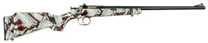 Crickett .22 LR 1rd 16.13" Blued American Flag & Amendment Synthetic Stock RH (Youth) Crickett .22 LR 1rd 16.13" Blued American Flag & Amendment Synthetic Stock RH (Youth)