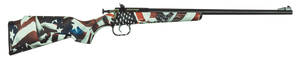 SH32329 Crickett .22 LR 1rd 16.13" Blued One Nation American Flag Synthetic Stock RH (Youth) Nexgen Outfitters SH32329 Crickett .22 LR 1rd 16.13" Blued One Nation American Flag Synthetic Stock RH (Youth) Nexgen Outfitters