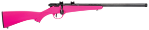 SH104509 Savage Arms Youth Rascal .22 16.13" 1Rd Matte Blued Rec/Barrel Pink Stock (RH) Nexgen Outfitters SH104509 Savage Arms Youth Rascal .22 16.13" 1Rd Matte Blued Rec/Barrel Pink Stock (RH) Nexgen Outfitters