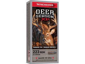 Winchester Deer Season XP .223 Remington 64gr Extreme Point Polymer Tip 20rnd Rifle Ammo Nexgen Outfitters Winchester Deer Season XP .223 Remington 64gr Extreme Point Polymer Tip 20rnd Rifle Ammo Nexgen Outfitters