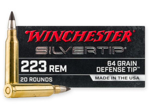 Winchester Silvertip Defense .223 Remington 64gr Polymer Tip 20Rnd Rifle Ammo Nexgen Outfitters Winchester Silvertip Defense .223 Remington 64gr Polymer Tip 20Rnd Rifle Ammo Nexgen Outfitters