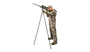 BOG Dead Silent Shooting Stick - Black Nexgen Outfitters BOG Dead Silent Shooting Stick - Black Nexgen Outfitters