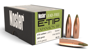 SSO110645 Nosler Expansion Tip 59379 .375 Cal 260 gr Spitzer Bullets-50cnt Nexgen Outfitters SSO110645 Nosler Expansion Tip 59379 .375 Cal 260 gr Spitzer Bullets-50cnt Nexgen Outfitters