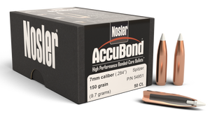 SSO110642 Nosler AccuBond 54951 7mm 150 gr Spitzer Bullets-50cnt Nexgen Outfitters SSO110642 Nosler AccuBond 54951 7mm 150 gr Spitzer Bullets-50cnt Nexgen Outfitters