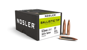 Nosler Ballistic Tip Hunting 26140 6.5mm 140 gr Spitzer Bullets-50cnt Nexgen Outfitters Nosler Ballistic Tip Hunting 26140 6.5mm 140 gr Spitzer Bullets-50cnt Nexgen Outfitters