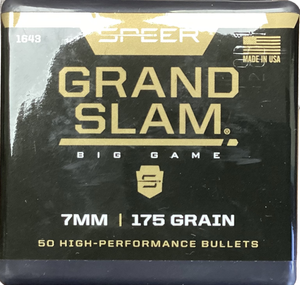 Speer Grand Slam 1643 7mm 175 gr Soft Point Bullets-50cnt Nexgen Outfitters