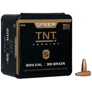 Speer TNT 1015 .204 Cal 39 gr Jacketed Hollow Point Bullets-100cnt Nexgen Outfitters Speer TNT 1015 .204 Cal 39 gr Jacketed Hollow Point Bullets-100cnt Nexgen Outfitters