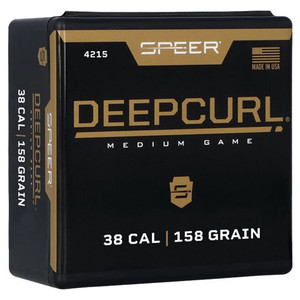 Speer Deep Curl Handgun Hunting 4215 .357 Cal 158 gr Hollow Point Bullets-100cnt Nexgen Outfitters Speer Deep Curl Handgun Hunting 4215 .357 Cal 158 gr Hollow Point Bullets-100cnt Nexgen Outfitters