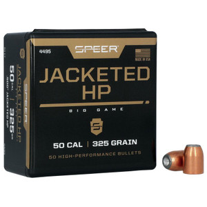 Speer Jacketed Handgun 4495 .50 AE Cal 325 gr Jacketed Hollow Point Bullets-50cnt Nexgen Outfitters Speer Jacketed Handgun 4495 .50 AE Cal 325 gr Jacketed Hollow Point Bullets-50cnt Nexgen Outfitters