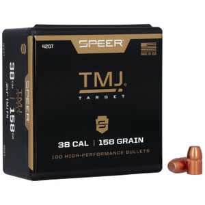 Speer TMJ Handgun 4207 .357 Cal 158 gr Total Metal Jacket Bullets-100cnt Nexgen Outfitters Speer TMJ Handgun 4207 .357 Cal 158 gr Total Metal Jacket Bullets-100cnt Nexgen Outfitters