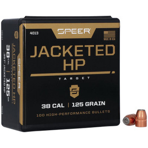 Speer TMJ Handgun 4015 .357 Cal 125 gr Total Metal Jacket Bullets-100cnt Nexgen Outfitters Speer TMJ Handgun 4015 .357 Cal 125 gr Total Metal Jacket Bullets-100cnt Nexgen Outfitters